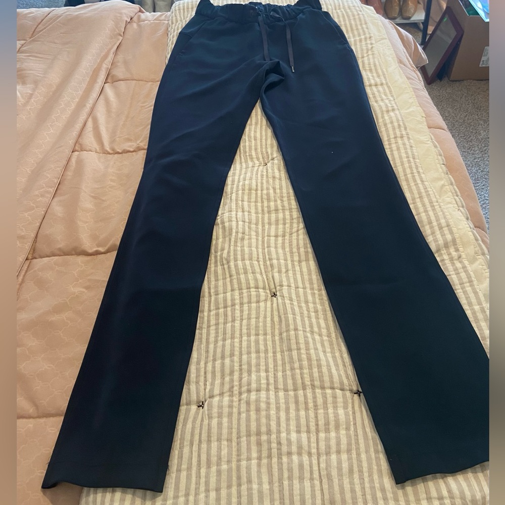 Lululemon Navy Blue Drawstring Pants